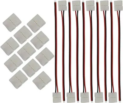 Obrázek produktu pro 2pólové konektory pro LED pásky, šířka 8 mm, SMD 3528