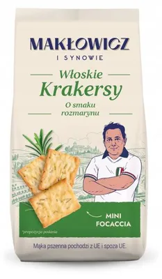 Image de Makłowicz I Synowie, crackers au goût de romarin, 100g