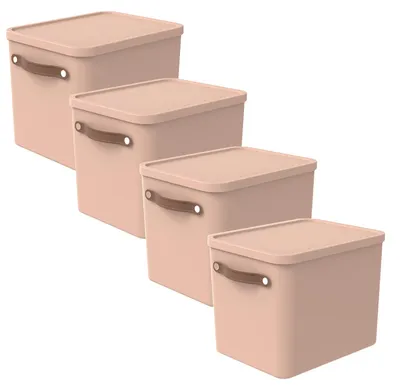 Produktbild von Aufbewahrungsbox 27L Maloja - Kunststoffbox mit Deckel - Stapelbox 40,0 x 29,0 x 29,5 cm - Plastikbox Ordnungsbox Allzweckkiste