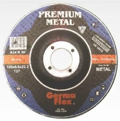 Produktbild von Germaflex Schleifscheiben Metall 180mm 10er-Pack Premium