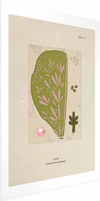 Produktbild von Posterpapier Poster - Abstract Tree 40x60 cm Abstrakt b-A-0396-ao-a