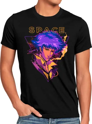 Produktbild von style3 Spike in Space Herren T-Shirt bebop anime manga swordfish