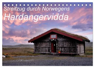 Produktbild von Streifzug durch Norwegens Hardangervidda (Tischkalender 2027 DIN A5 quer), CALVENDO Monatskalender
