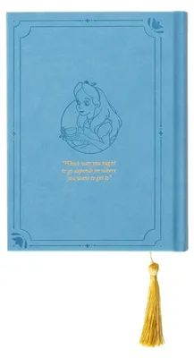 Imagen del producto de Cuaderno premium "Alicia en el País de las Maravillas" con set de bolígrafos, tamaño A5