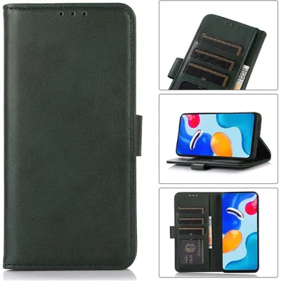 Produktbild von Mobigear Wallet iPhone 14 Hülle Klapphülle Geldbörse - Grün