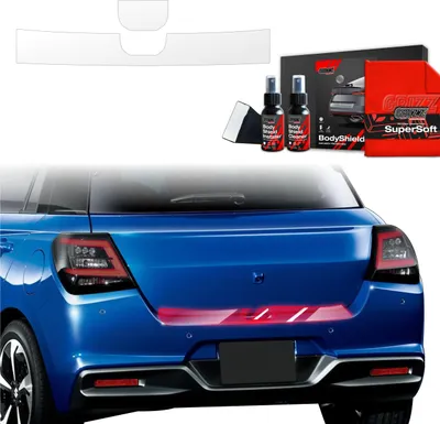 Immagine prodotto di Pellicola protettiva 2 in 1 Grizz Protector per il bordo del bagagliaio - Suzuki Swift (2024-2025)