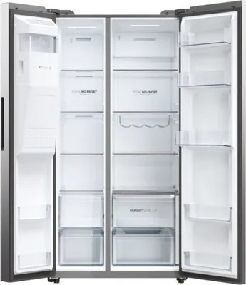 Image de Machine à glaçons côte à côte en acier inoxydable 601 L SBS SERIES 5 XXL Haier HSW59F18EIMM