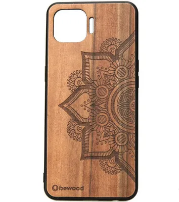 Produktbild von Holzhülle Bewood für OPPO Reno 4 Lite Mandala Apfelbaum