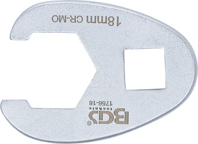 Productafbeelding van BGS 1756-18 Aangrijpsleutel "Hahnenfuß", 10 (3/8"), 18 mm