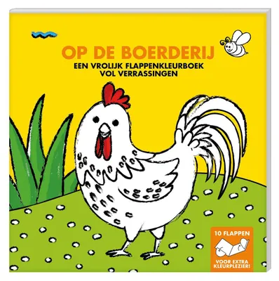 Image de Livre de coloriage Flappen - À la ferme
