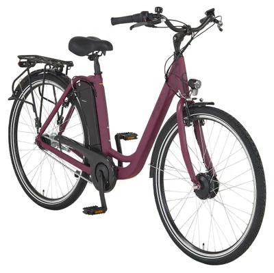 Produktbild von PROPHETE GENIESSER 1.9 Damen City E-Bike 28" Limited| e-novation Vorderradmotor 40 Nm, 374 Wh SideClick Akku bis 100 km, Shimano 3-Gang Nabenschaltung