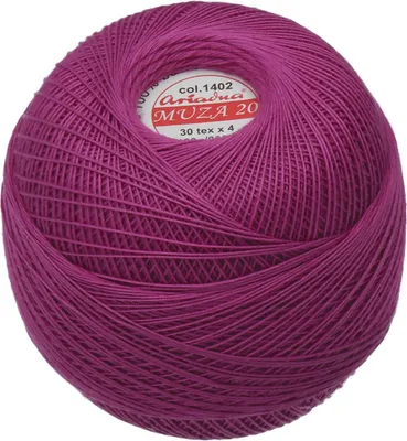 Obrázok produktu pre Pletacia priadza Muza 20 100 g - 1402