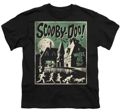 Produktbild von Scooby Doo - T-Shirt für Kinder TV36466 (152-158) (Schwarz)