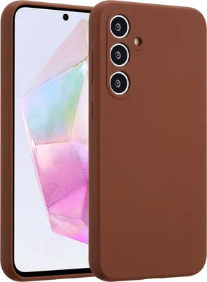 Obrázok produktu pre Accezz Liquid Silicone Backcover pre Samsung Galaxy A35 - New Tea Brown