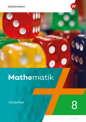 Produktbild von Mathematik 8. Förderheft mit Lösungen. Hessen