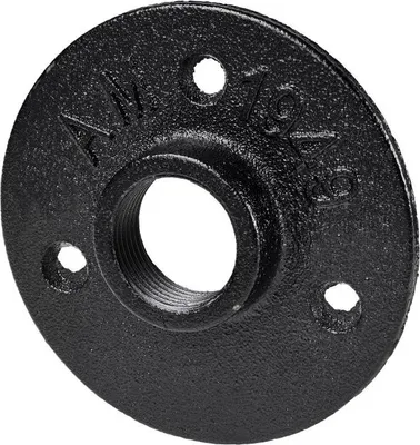 Produktbild von Dolle Plattenscheibe für Pipe-Regalsystem Ø 70 mm schwarz matt