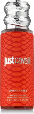 Immagine prodotto di Roberto Cavalli Just Cavalli Daring Amber spray per capelli e corpo da donna 250 ml (donna)