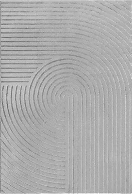 Produktbild von Teppich - 120 x 170 cm - Grau - mit Japandimuster