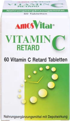 Image de Vitamine C Retard en comprimés à libération prolongée, 60 Comprimés RET