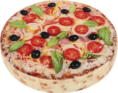 Zdjęcie produktu dla Poduszka ORESTE okrągła - średnica 38 cm - czerwona