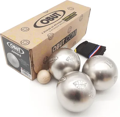 Produktbild von JUNGLE Obut Loisir INOX - Klassische Petanque Boule Kugel aus Frankreich
