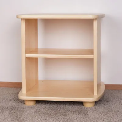Produktbild von TV-Möbel TV-Schrank Massivholz Farbe: Natur 49x51x49 cm