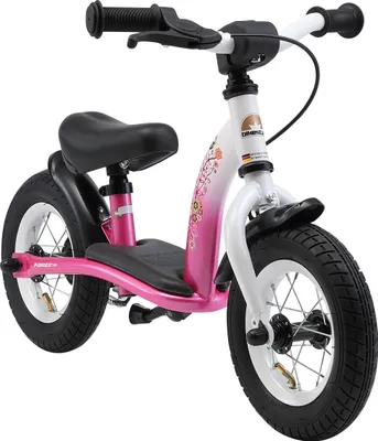 Produktbild von BIKESTAR Kinder Laufrad ab 2 - 3 Jahre | 10 Zoll Classic Lauflernrad | Pink & Weiß