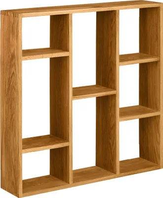 Obrázek produktu pro Hängeregal >Townsville< in Eiche, Massivholz - 15x70x70cm (BxHxT)