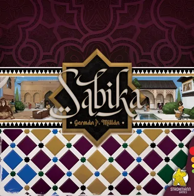 Produktbild von Sabika Brettspiel für 1-4 Spieler ab 14 Jahren – Aufbau & Strategie