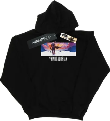 Produktbild von Star Wars - "The Mandalorian" Kapuzenpullover für Herren BI18680 (M) (Schwarz)