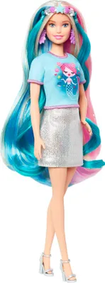 Produktbild von Mattel GHN04 - Barbie - Barbie Fantasie-Haar Puppe