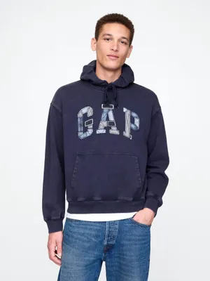 Produktbild von GAP Oversize-Sweatshirt mit Patchwork-Logo 745196-00__XXL