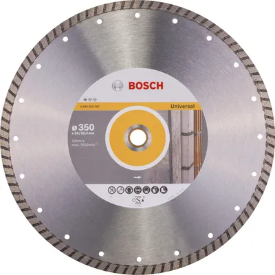 Produktbild von Diamanttrennscheibe Standard for Universal Turbo, 350 x 20,00/25,40 x 3 x 10