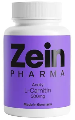 Obrázok produktu pre ZeinPharma Acetyl-L-karnitín 500 mg kapsuly, 60 kapsúl