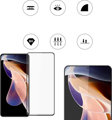 Obrázek produktu pro Pro Xiaomi Redmi Note 11 Pro 5G 3D Display LCD H9 Tvrzené sklo Screen Protector