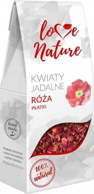 Produktbild von Getrocknete essbare Blumen Rosenblütenblätter Liebe Natur
