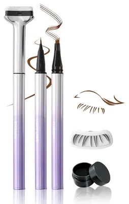 Productafbeelding van Solidchoice - Multifunctionele Wimperstempel en Eyeliner Set