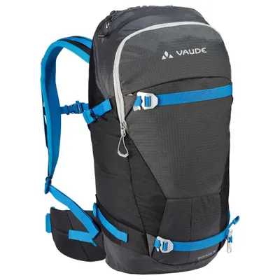 Image de VAUDE 143108440, Cadre interne, Haut, Ski de randonnée, Bleu, Gris, Unie, Polyamide