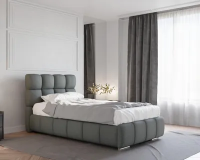 Produktbild von BLISS Polsterbett mit Bettkasten, mit Federkernmatratze