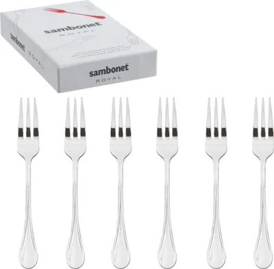 Produktbild von Sambonet Kuchengabel 6er Set Royal