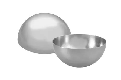 Produktbild von Kuchenform Backform für Kugeltorten Halbkugel Halbkreis Edelstahl °200mm Höhe 100mm