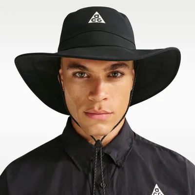 Produktbild von Nike ACG Uni Apex Hut Schwarz Größe M, wasserabweisend, mit umlaufender Krempe