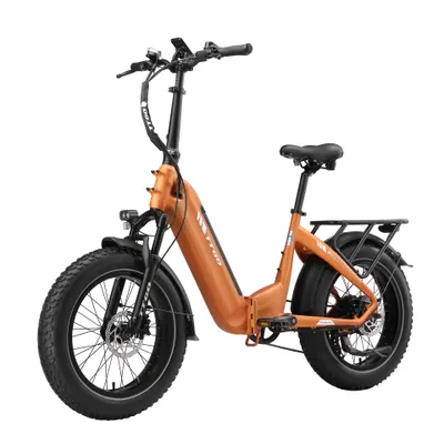 Produktbild von F6Boost 20 Zoll E-Bike 6061 Aluminium, sperrbare Federgabel, 48V 18Ah Akku, 70Nm Heckmotor, Drehmomentsensor, Hydraulikbremsen, bis 140km Reichweite