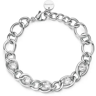 Immagine prodotto di Bracciali Bracciale a catena Brosway Silver Collection Ribbon - donna