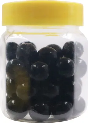 Produktbild von EDUPLAY 370167 40 schwarze Perlen zu Perlenbild-Baukasten, schwarz