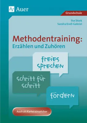 Immagine prodotto di Methodentraining: Erzählen und Zuhören