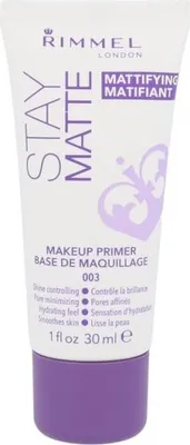 Produktbild von Rimmel Stay Matte, Jeder Hauttyp, 30 ml, Tube, Mattierend, Porenverkleinernd, Matte, Transparent