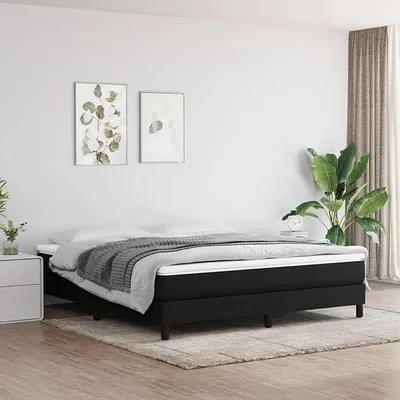 Image de Matelas à ressorts ensachés, matelas, sommier à ressorts, matelas pour lit, matelas à ressorts, noir, 180x200x20 cm, tissu