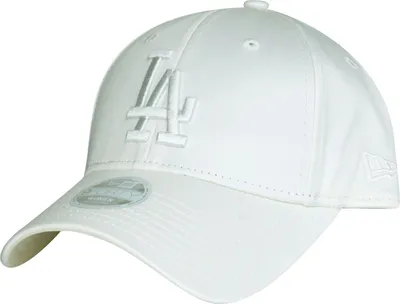 Zdjęcie produktu dla New Era 9Forty Damen Cap - SATIN Los Angeles Dodgers weiß