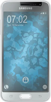 Produktbild von 2er-Pack PhoneNatic Glas-Folie klar  kompatibel mit Samsung Galaxy J3 (2016) - Panzerglas für Galaxy J3 (2016)